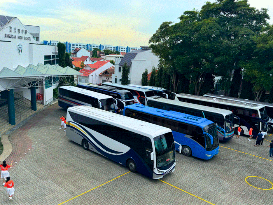 bus rental Singapore